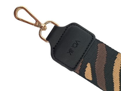 Llavero Brown Lines Animal Print