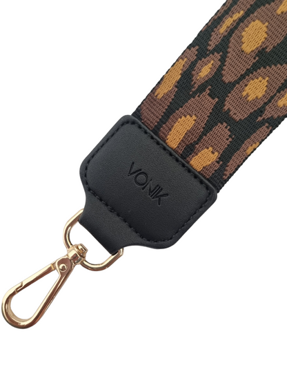 Llavero Brown Animal Print