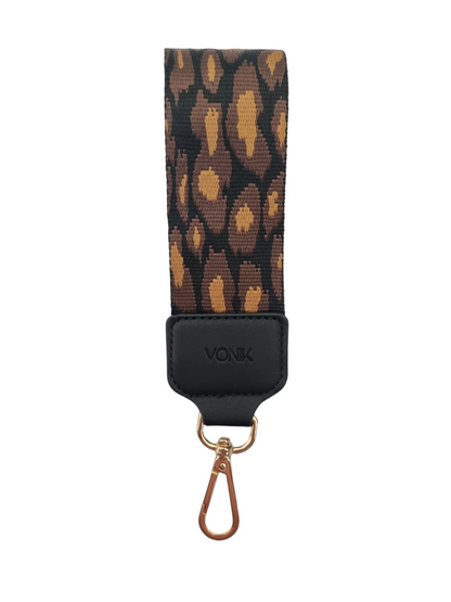 Llavero Brown Animal Print
